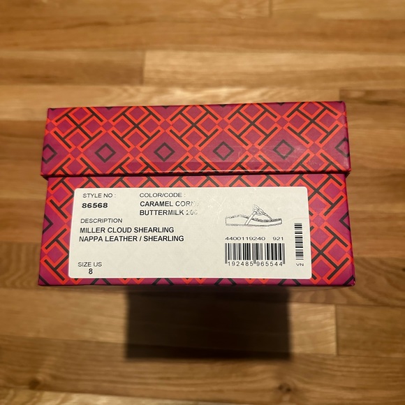 NWT! Tory Burch Miller Cloud Shearling Sandals w/box and dust bag - Picture 8 of 9